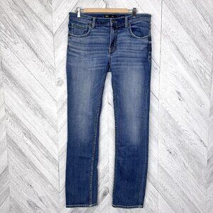 BKE Henry Jeans Mens Size 36x34 Blue Denim Medium Wash Straight Leg